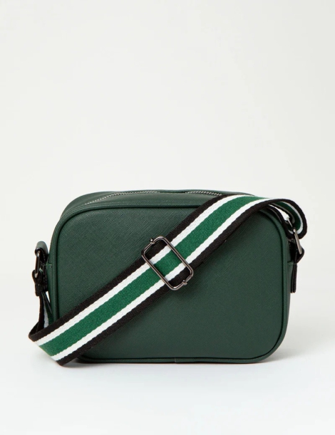 Женская сумка кроссбоди U.S. Polo Assn с логотипом 1159804595 (Зеленый, One size)