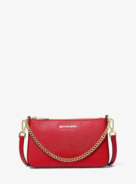 Женская сумка кроссбоди Michael Kors на молнии 1159805259 (Красный, One size)