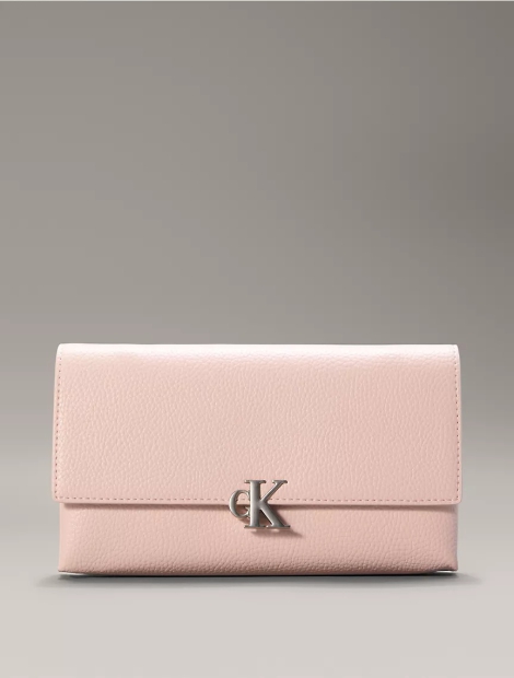 Женская сумка-кошелек Calvin Klein на ремешке 1159805298 (Розовый, One size)