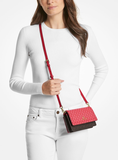 Жіноча сумка кроссбоді Michael Kors на кнопці 1159807303 (червоний, One size)