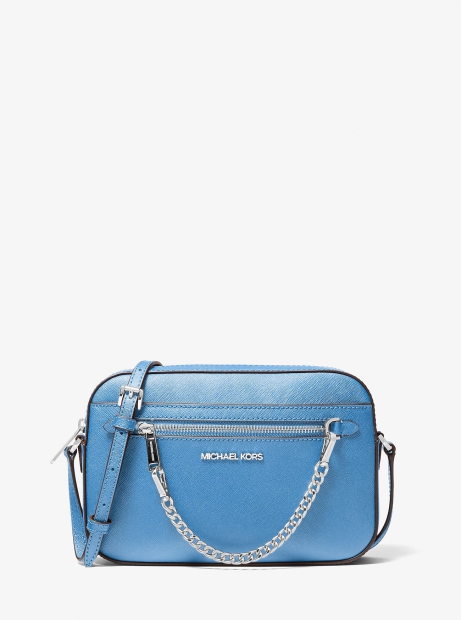 Жіноча сумка кроссбоді Michael Kors із сап'янової шкіри 1159807969 (Блакитний, One size)