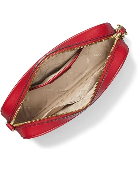 Жіноча сумка з екошкіри кросбоді Michael Kors на блискавці 1159808461 (червоний, One size) 1159808461 (червоний, One size)