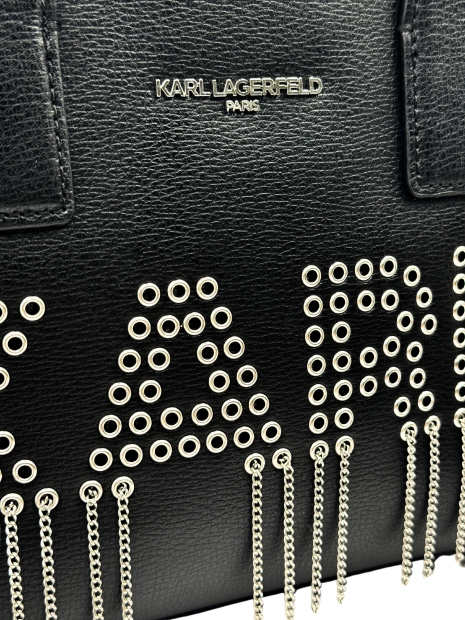 Женская сумка кроссбоди Karl Lagerfeld Paris 1159809648 (Черный, One size)