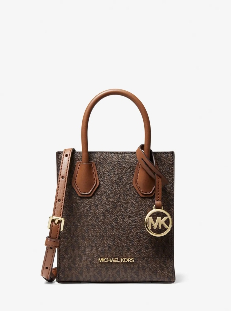 Женская сумка кроссбоди Michael Kors с кожаной отделкой 1159810732 (Коричневый, One size)