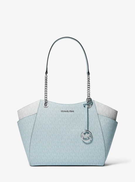 Женская большая сумка Michael Kors 1159811369 (Голубой, One size)