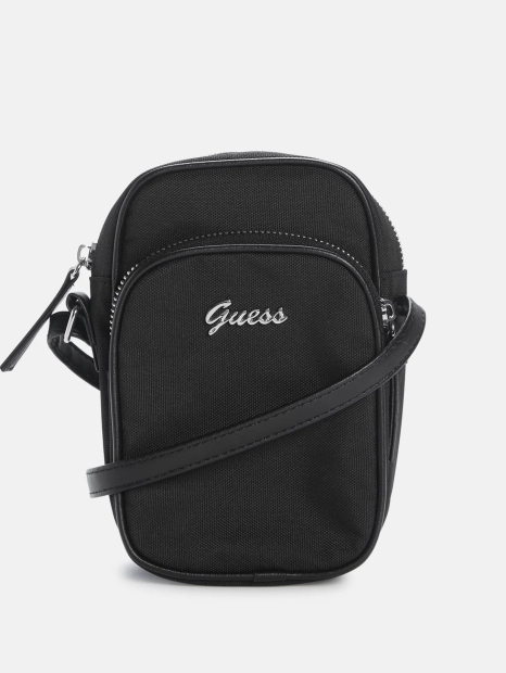 Сумка через плечо Guess с логотипом 1159811884 (Черный, One size)