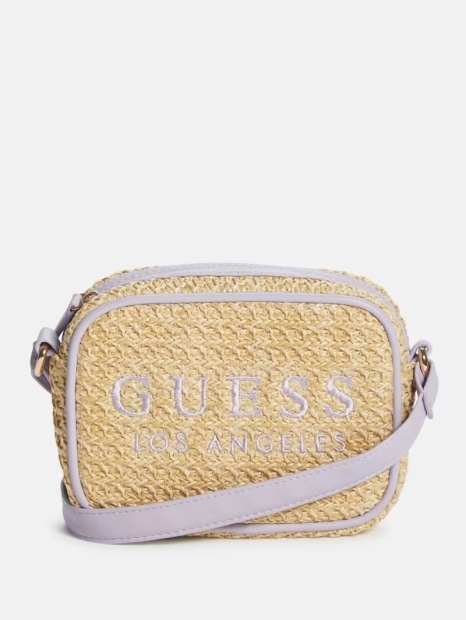 Жіноча сумка Guess з логотипом 1159811916 (Білий, One size)