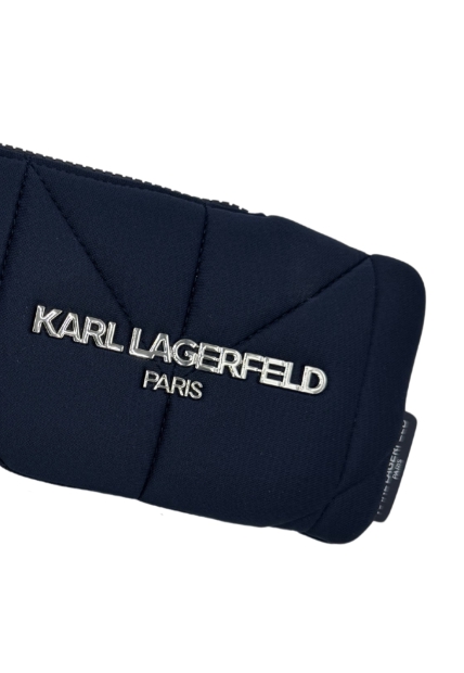 Комплект сумка мини-кроссбоди и кошелек Karl Lagerfeld Paris 1159815115 (Синий One size)