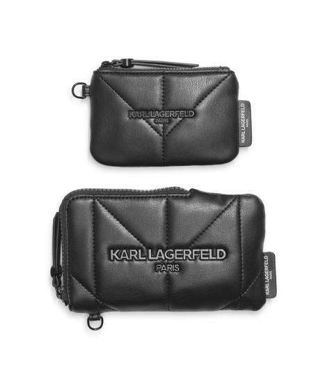 Комплект сумка міні-кроссбоді та гаманець Karl Lagerfeld Paris 1159815746  (Чорний One size)