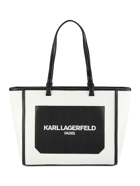 Женская сумка тоут Karl Lagerfeld Paris с логотипом 1159816205 (Белый One size)