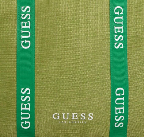 Прочная сумка-шопер Eco GUESS с логотипом 1159817031 (Зеленый One size)