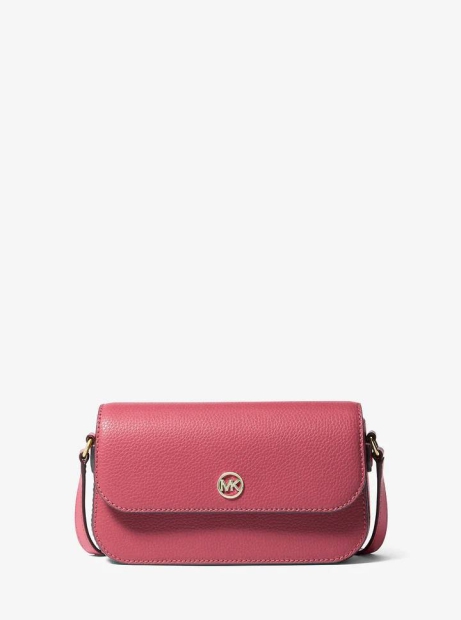 Жіноча шкіряна сумка Michael Kors з логотипом 1159819139 (Рожевий One size)