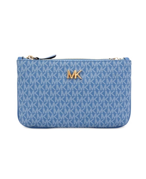 Женская кожаная поясная сумка Michael Kors двухсторонняя 1159819595 (Синий S/M)