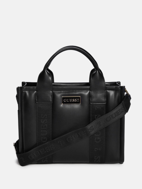 Женская сумочка тоут Guess на молнии 1159821186 (Черный One size)