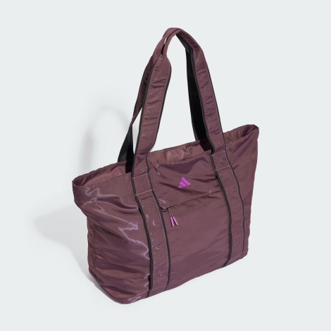 Сумка тоут Adidas Yoga Tote с логотипом спортивная 1159821725 (Фиолетовый One Size)