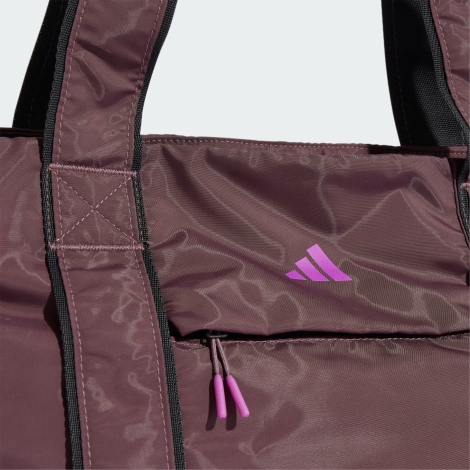 Сумка тоут Adidas Yoga Tote с логотипом спортивная 1159821725 (Фиолетовый One Size)