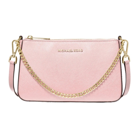 Женская сумка кроссбоди Michael Kors на молнии 1159821890 (Розовый One size)