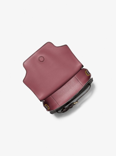 Женская кожаная сумка кроссбоди Michael Kors 1159822046 (Бордовый One size)