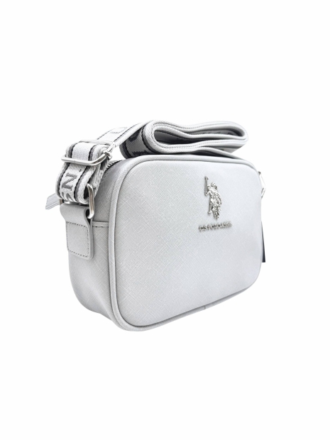 Жіноча сумка кроссбоді US Polo Assn з логотипом 1159822579 (Сірий One size)