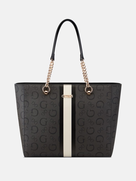 Жіноча сумочка тоут Guess на блискавці 1159823292 (Сірий One size)