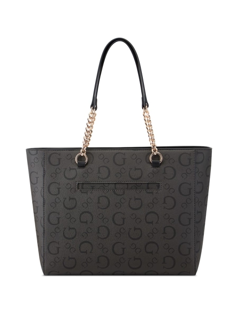 Жіноча сумочка тоут Guess на блискавці 1159823292 (Сірий One size)
