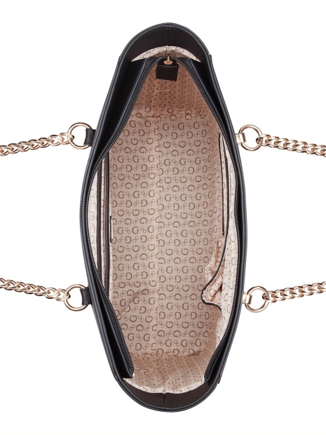 Жіноча сумочка тоут Guess на блискавці 1159823292 (Сірий One size)