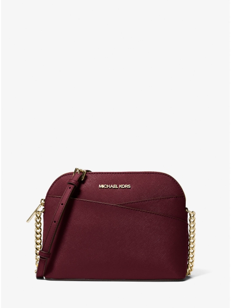 Жіноча сумка кроссбоді Michael Kors з натуральної шкіри 1159823394 (Бордовий One size)