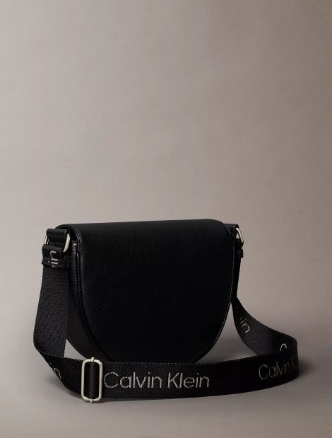Жіноча сумка з екошкіри Calvin Klein через плече 1159824901 (Чорний One size)