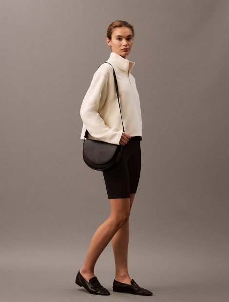 Жіноча сумка з екошкіри Calvin Klein через плече 1159824901 (Чорний One size)