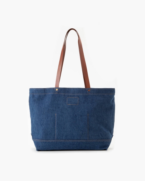 Сумка-шопер Levi's з логотипом 1159825081 (Синій One size)