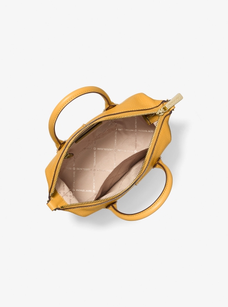 Жіноча сумка кроссбоді Michael Kors із крокреневої шкіри 1159826349 (Жовтий One size)