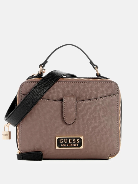 Сумка через плечо Guess с логотипом 1159827392 (Коричневый One size)