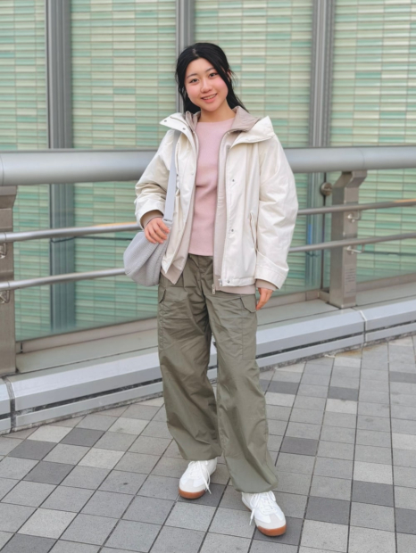 Сумка в сеточку от UNIQLO через плечо 1159831093 (Серый One size)