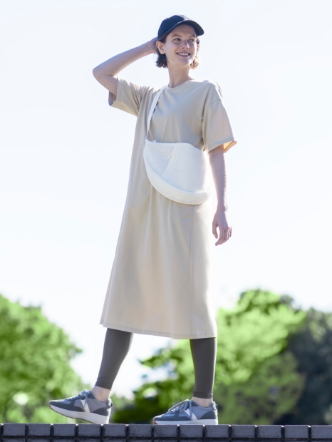 Сумка в сеточку от UNIQLO через плечо 1159831138 (Белый One size)