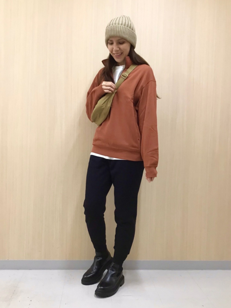 Сумка UNIQLO через плечо 1159831646 (Бежевый One size)