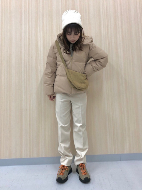 Сумка UNIQLO через плечо 1159831646 (Бежевый One size)