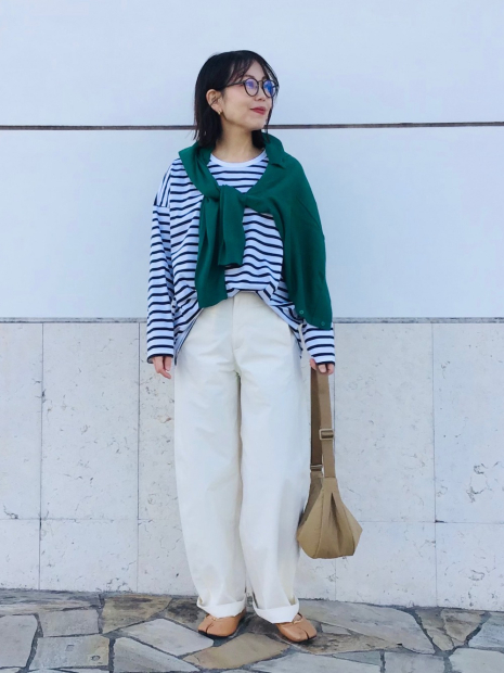 Сумка UNIQLO через плечо 1159831646 (Бежевый One size)