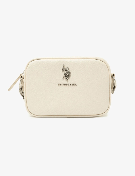 Женская сумка кроссбоди U.S. Polo Assn с логотипом 1159831805 (Серый One size)