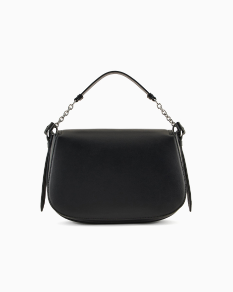 Женская сумка через плечо с монограммой-логотипом  Armani Exchange 1159831836 (Черный One size)