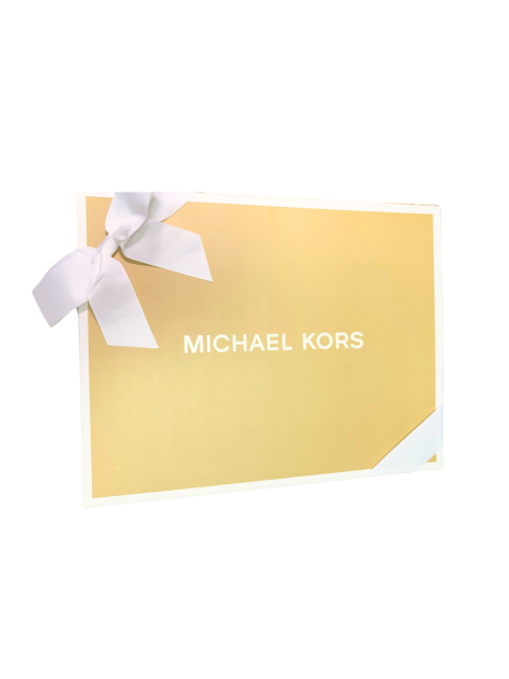 Шкіряна жіноча сумка кроссбоді Michael Kors у подарунковій коробці 1159831882 (Жовтий One size)
