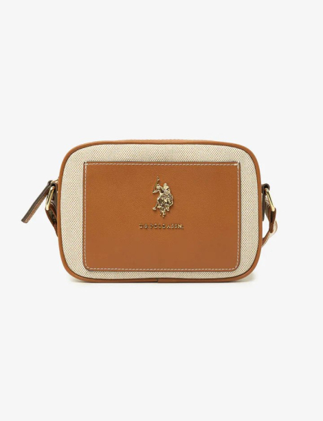 Женская сумка кроссбоди U.S. Polo Assn с логотипом 1159831896 (Коричневый One size)
