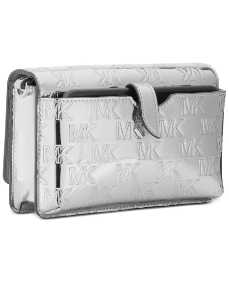 Женская сумка через плечо Michael Kors кроссбоди 1159832004 (Серебристый One size)