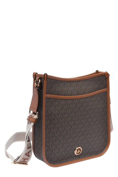 Женская сумка кроссбоди Michael Kors с принтом 1159832147 (Коричневый One size)