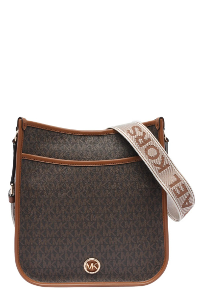 Женская сумка кроссбоди Michael Kors с принтом 1159832147 (Коричневый One size)