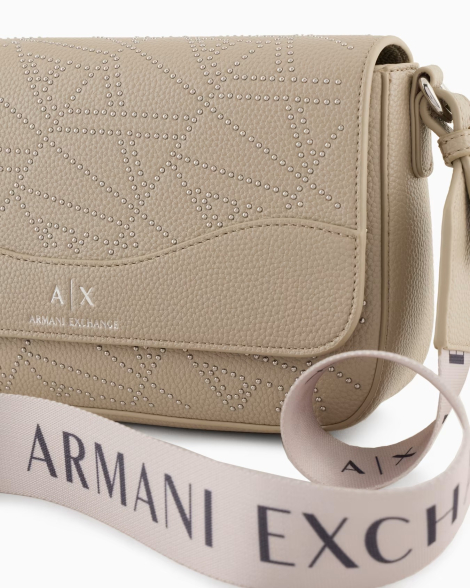 Жіноча сумка через плече Armani Exchange 1159832528 (Бежевий One size)