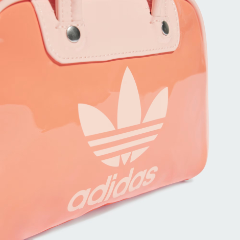 Лакированная сумка Adidas через плечо 1159832565 (Оранжевый One size)
