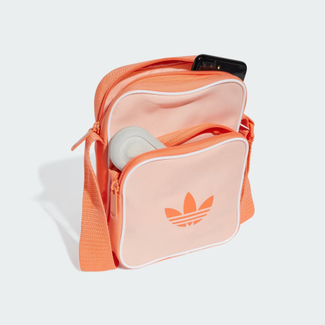 Стильная сумка Adicolor Adidas через плечо 1159832581 (Оранжевый One size)