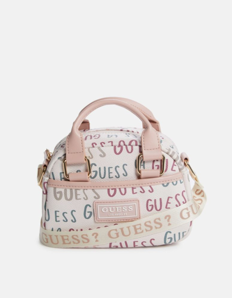 Сумка через плечо с широким ремешком Guess 1159832595 (Молочный One size)