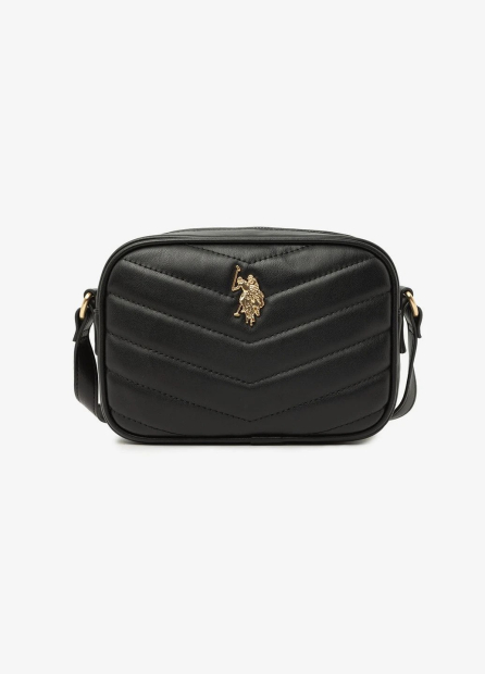 Женская сумка кроссбоди U.S. Polo Assn из экокожи 1159832656 (Черный One size)