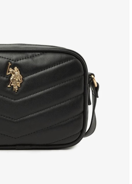 Женская сумка кроссбоди U.S. Polo Assn из экокожи 1159832656 (Черный One size)